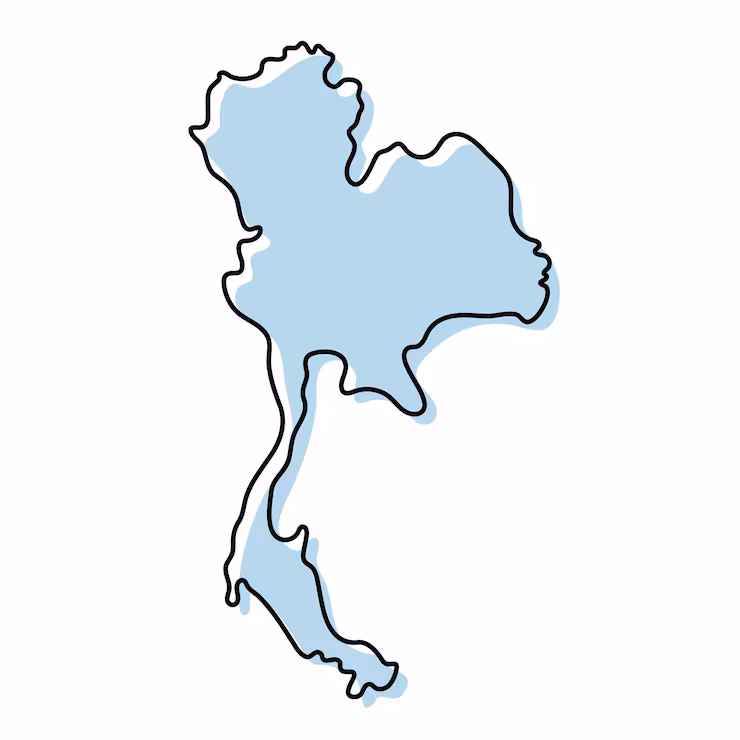 Thailand Map