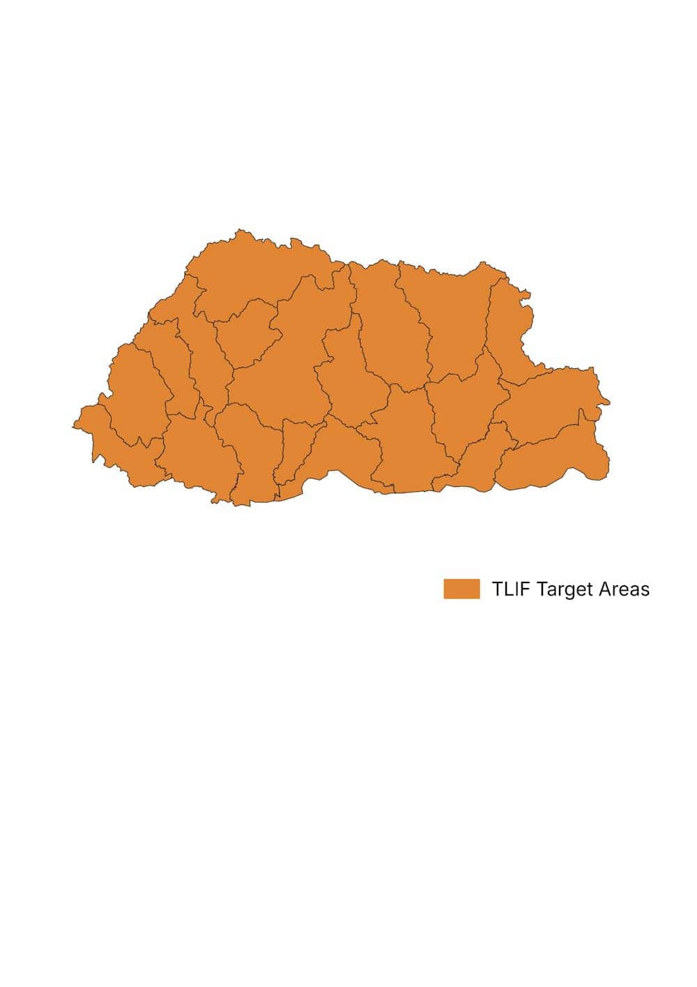Bhutan Map